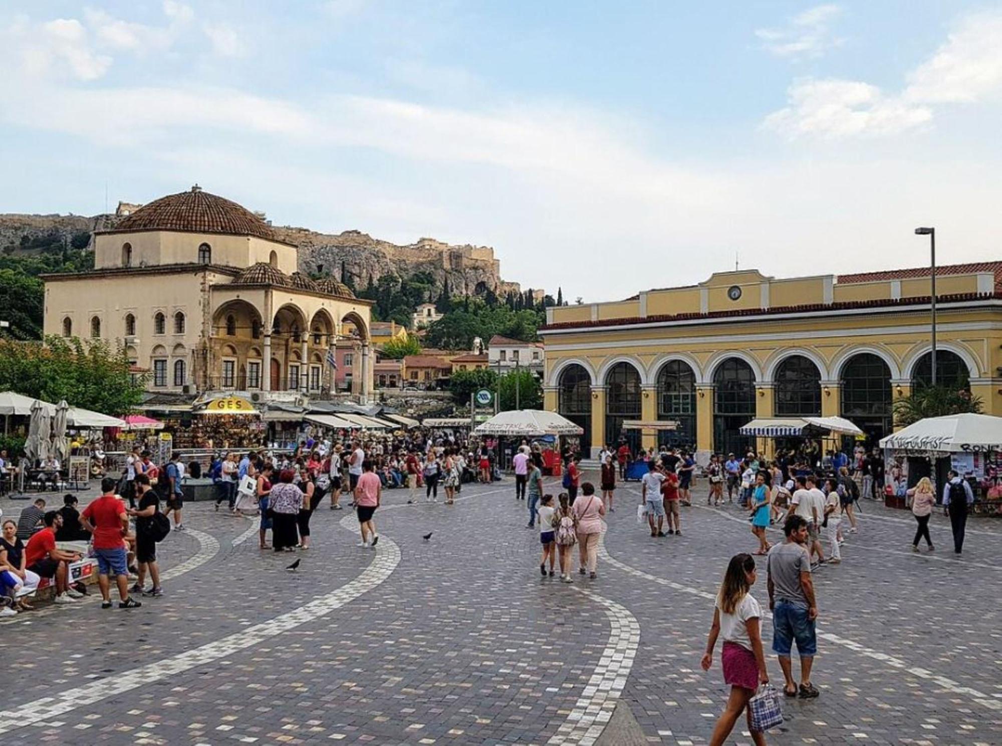 Apartament Ermou Monastiraki View Lycabettus Ateny Zewnętrze zdjęcie