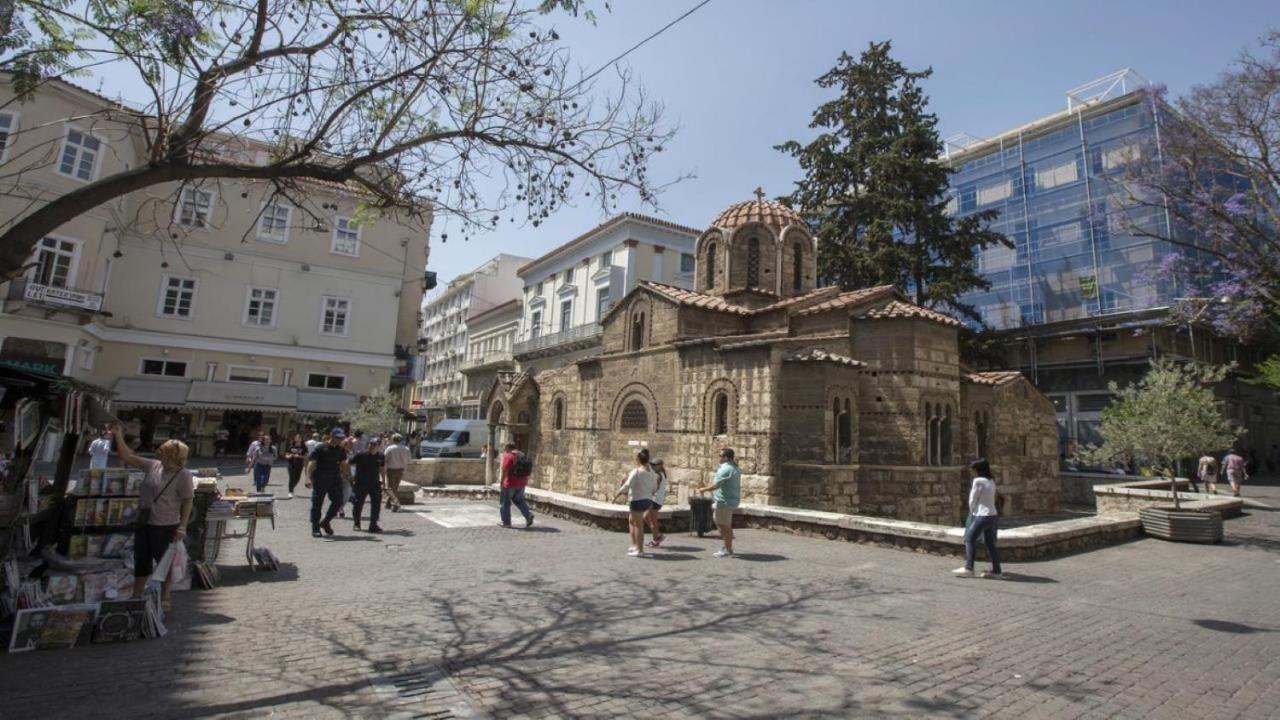 Apartament Ermou Monastiraki View Lycabettus Ateny Zewnętrze zdjęcie